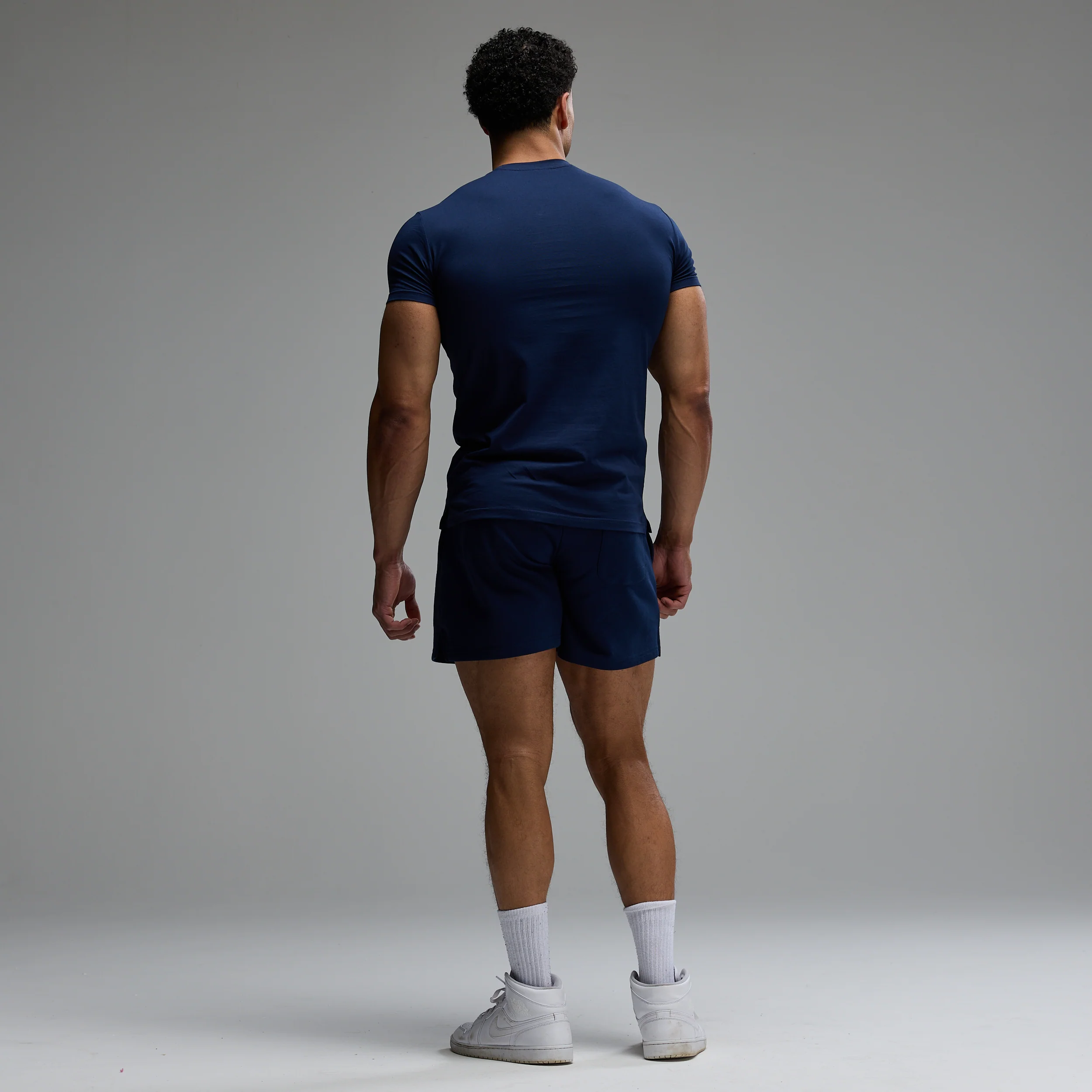 ACADEMY ARCH NAVY SLIM FIT T SHIRT - Image 5
