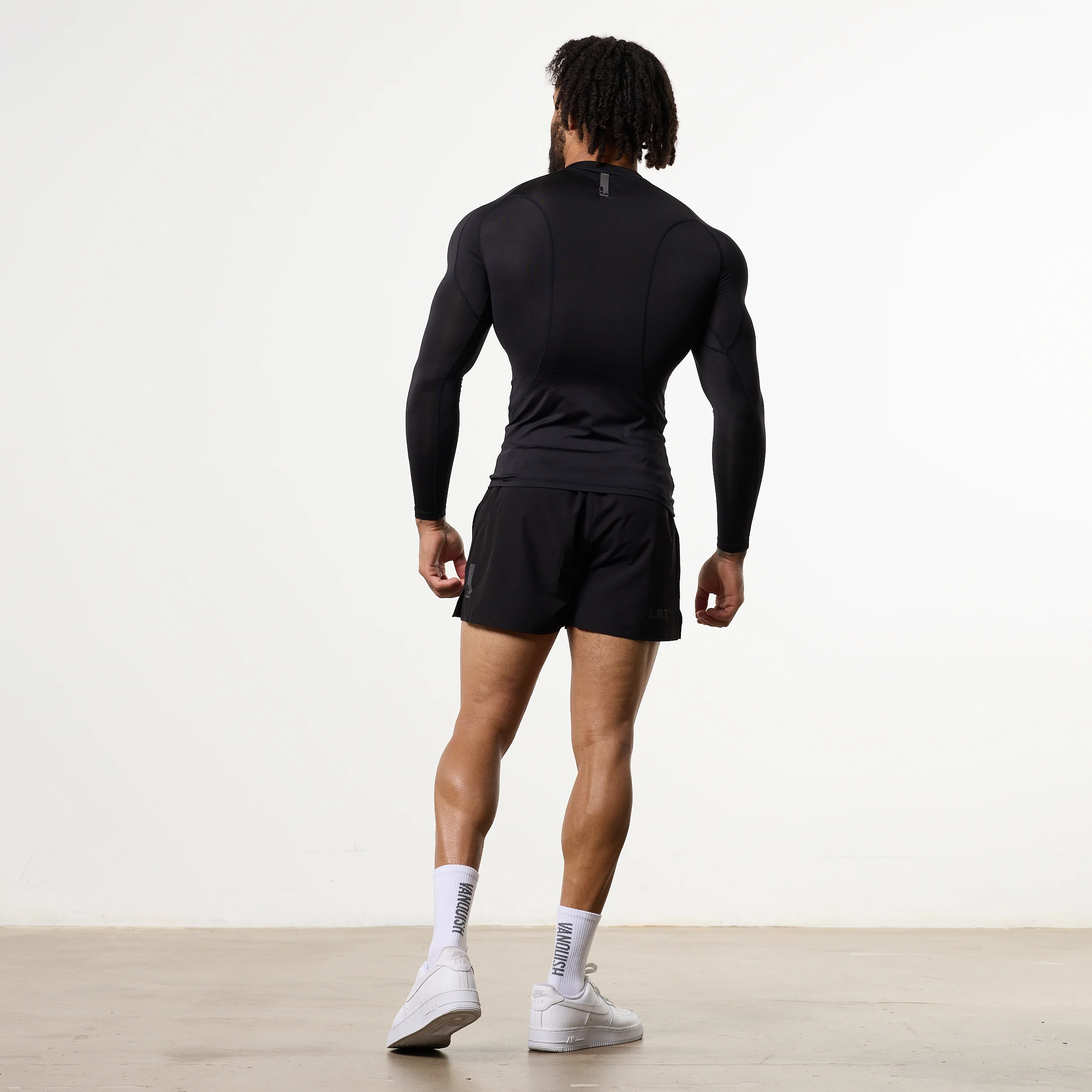 LRT Black Performance Long Sleeve Base Layer Top - Image 6