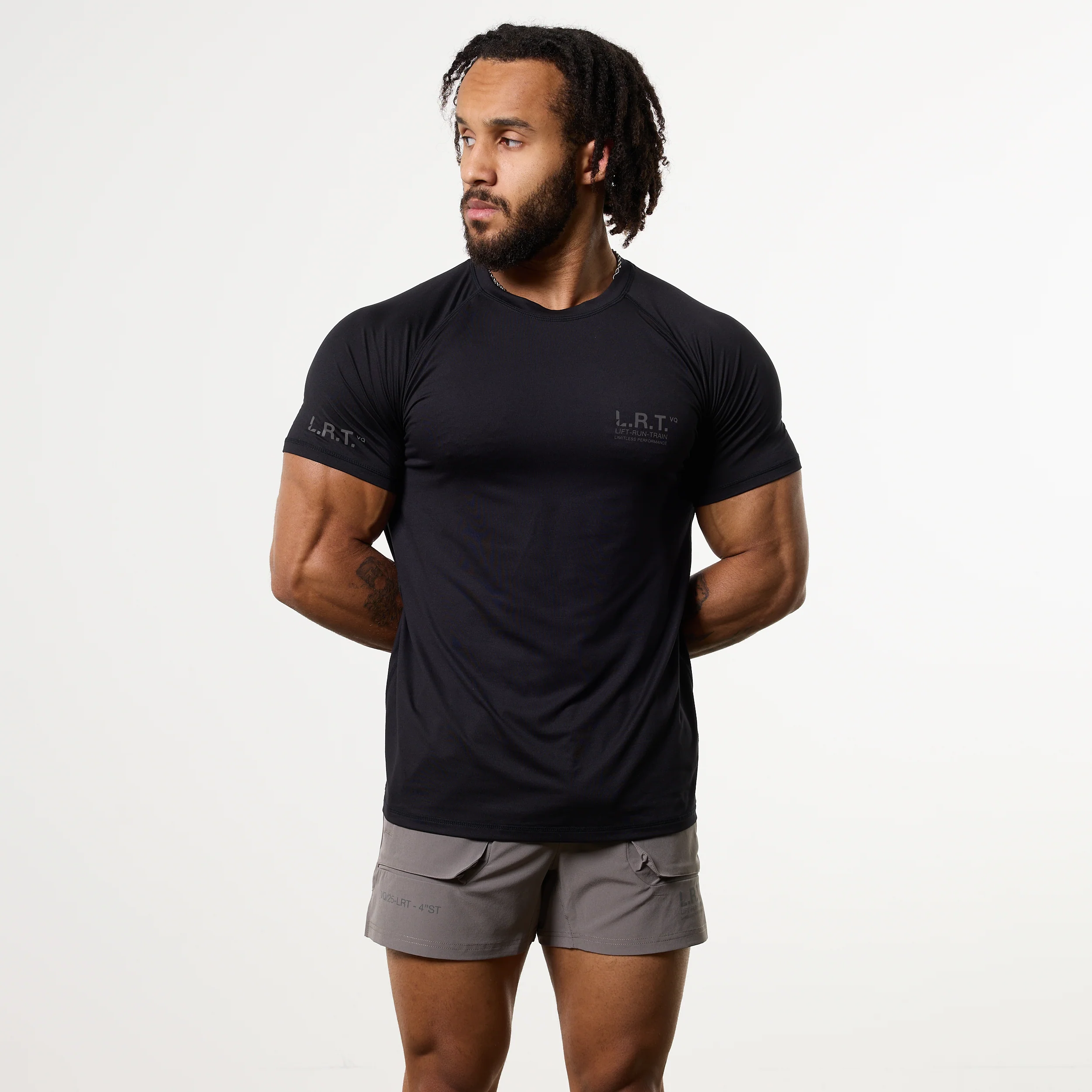 LRT Black Performance T Shirt