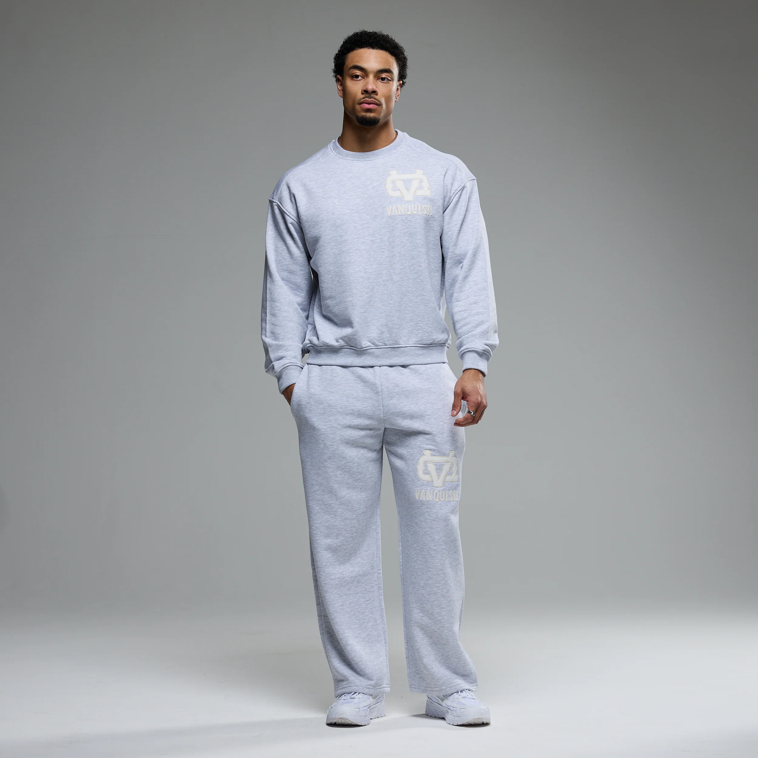 MONOGRAM GREY SWEATSHIRT - Image 4