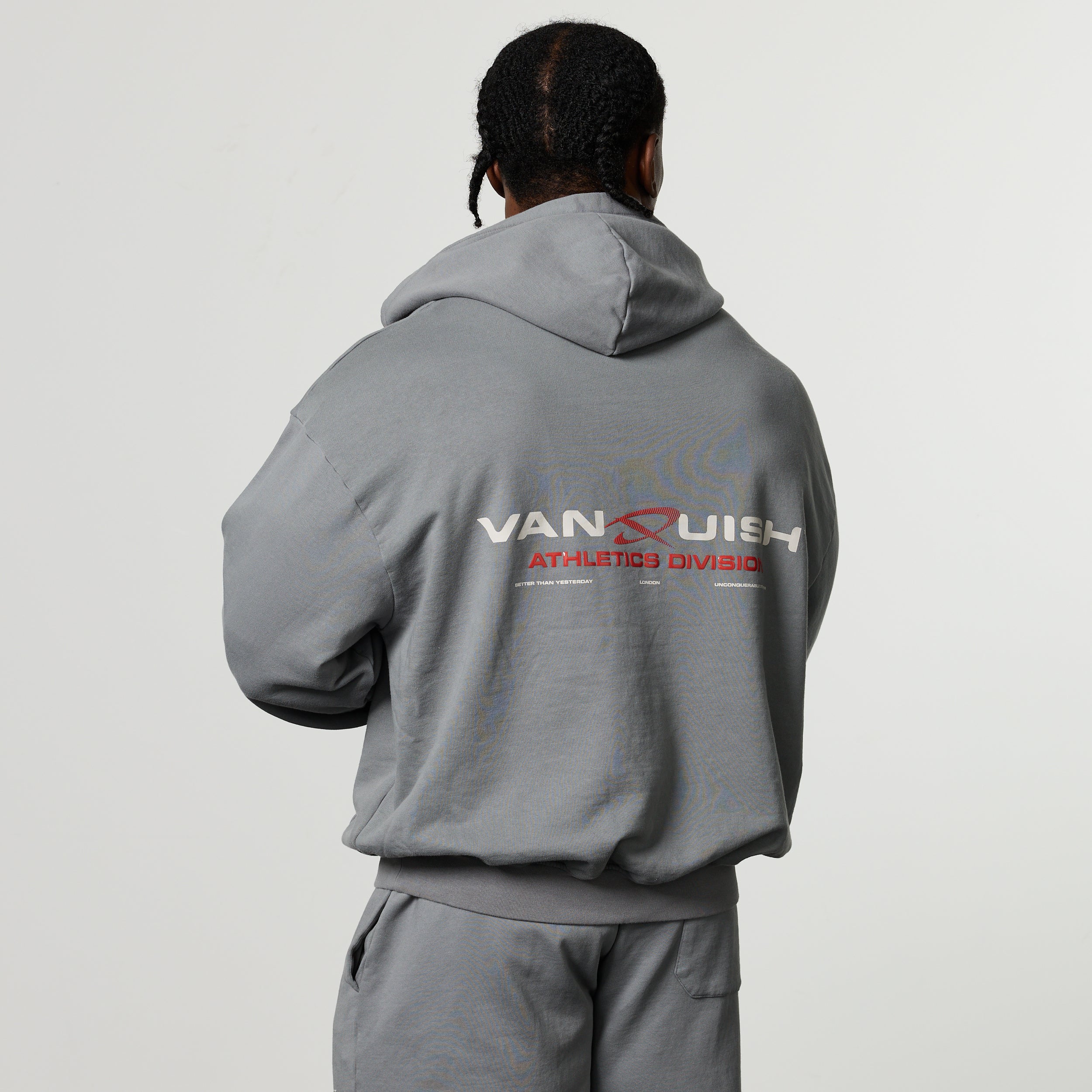 QUICKSTRIKE SLATE OVERSIZED HOODIE - Image 2