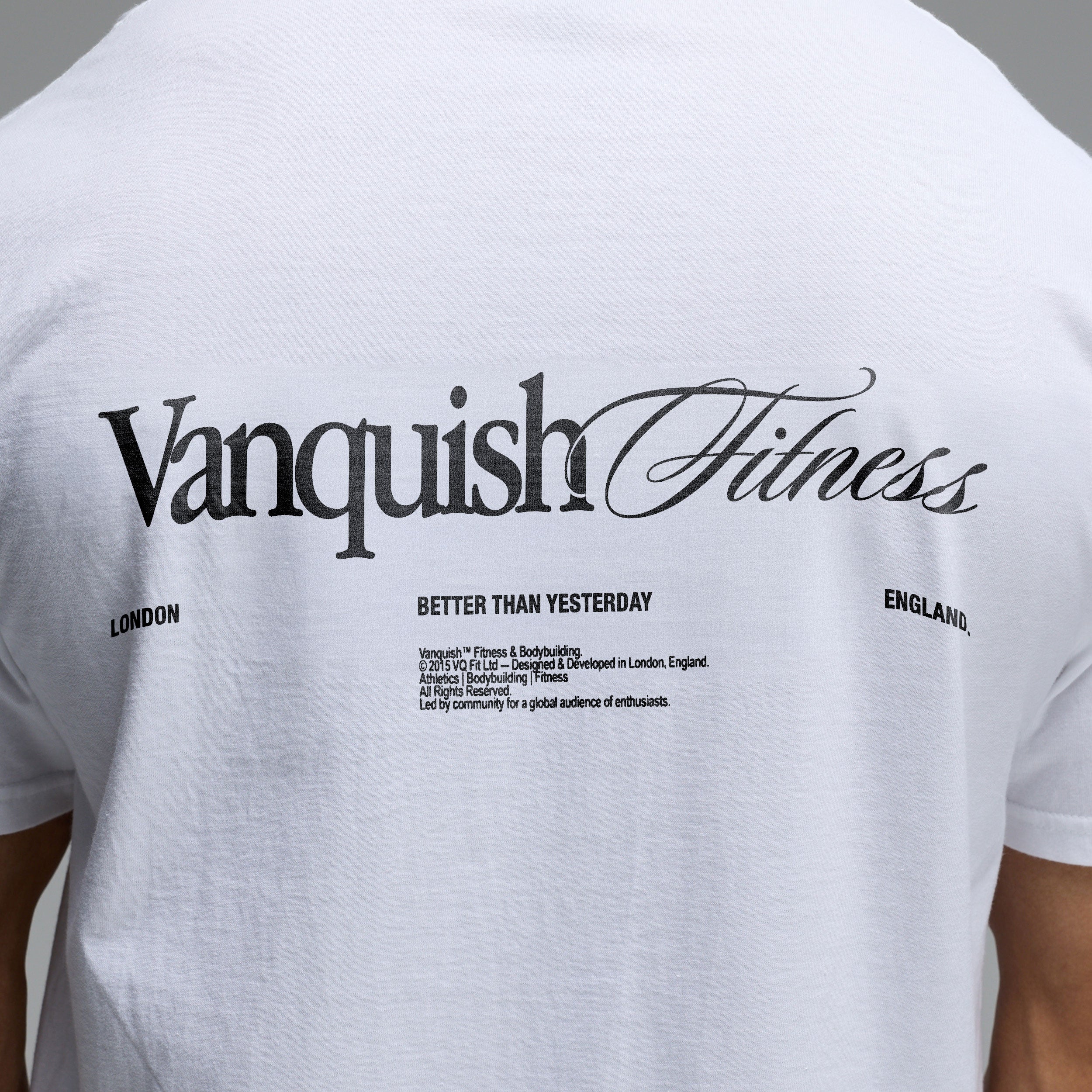 REVOLVE SCRIPT WHITE OVERSIZED T SHIRT - Image 3