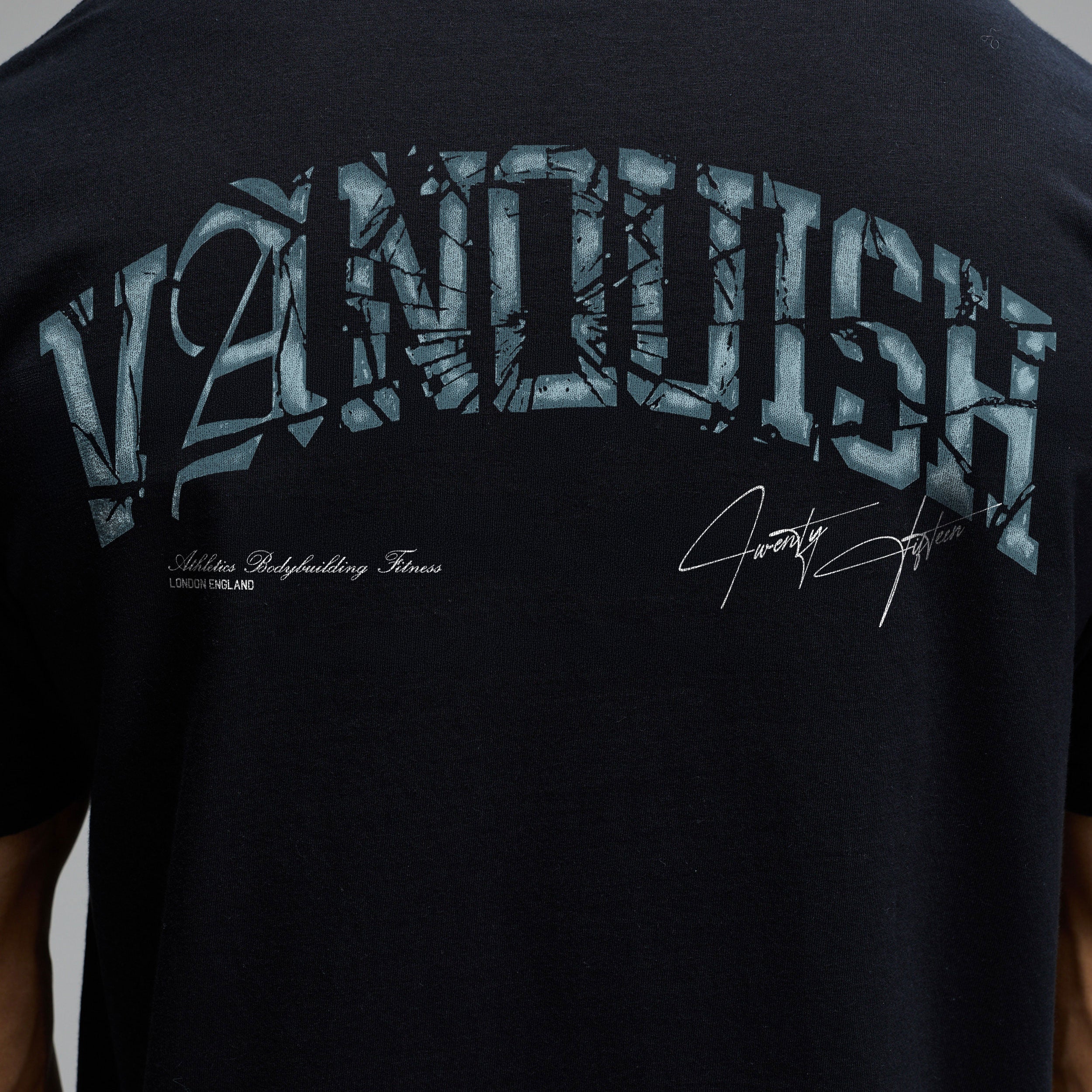 REVOLVE GLASS BLACK OVERSIZED T SHIRT - Image 3