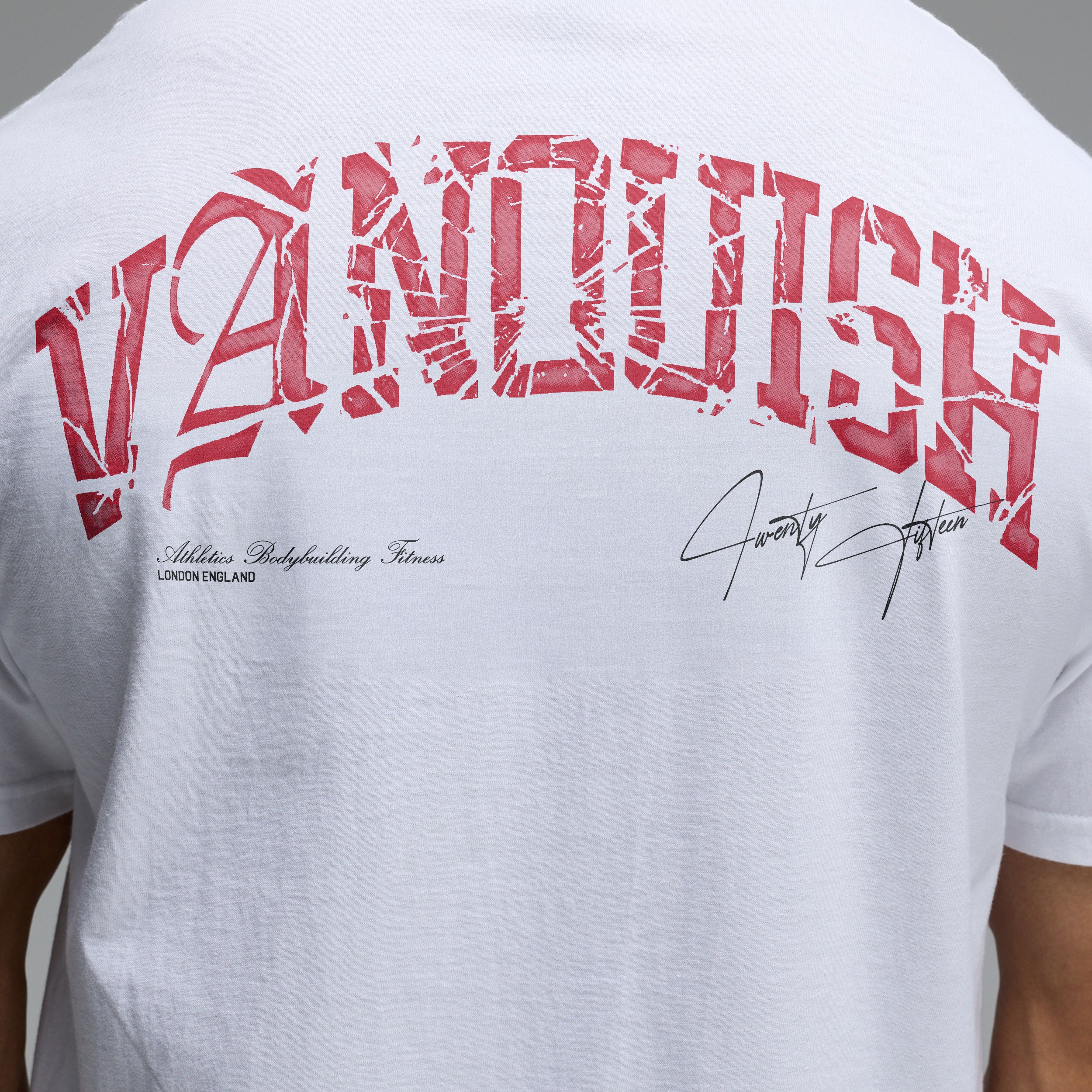 REVOLVE GLASS WHITE OVERSIZED T SHIRT - Image 3