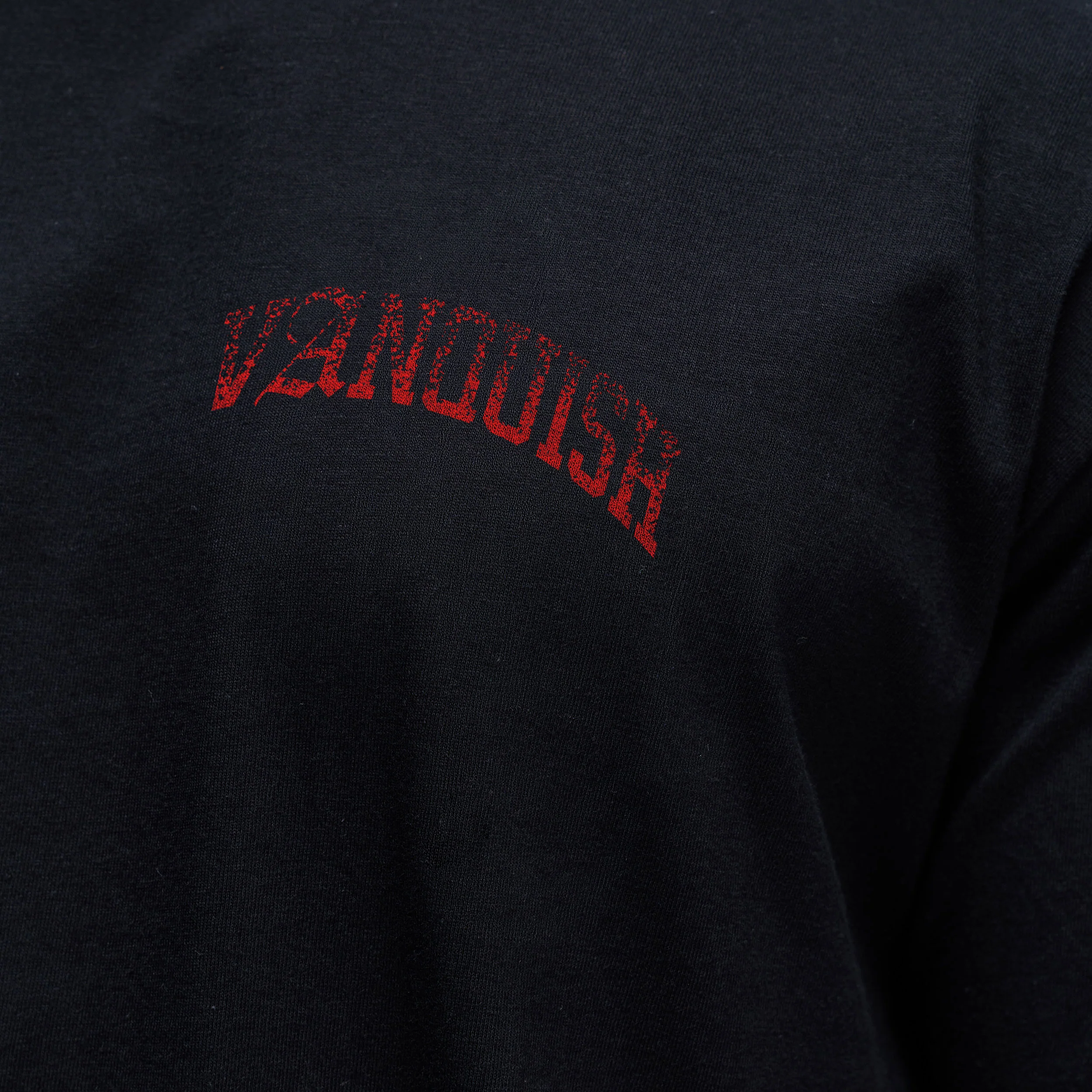 REVOLVE FADE RED BLACK OVERSIZED T SHIRT - Image 4