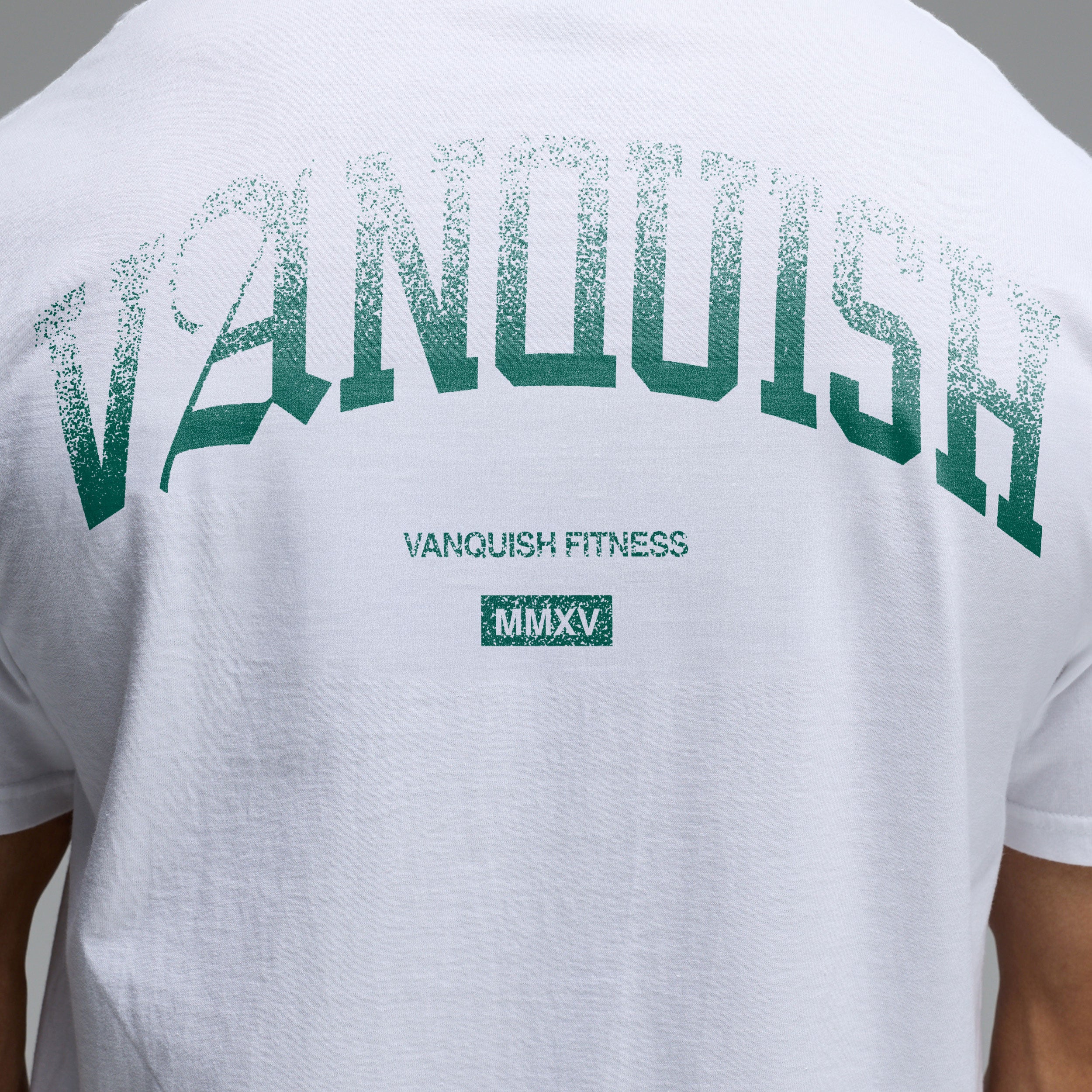 REVOLVE FADE WHITE GREEN OVERSIZED T SHIRT - Image 3