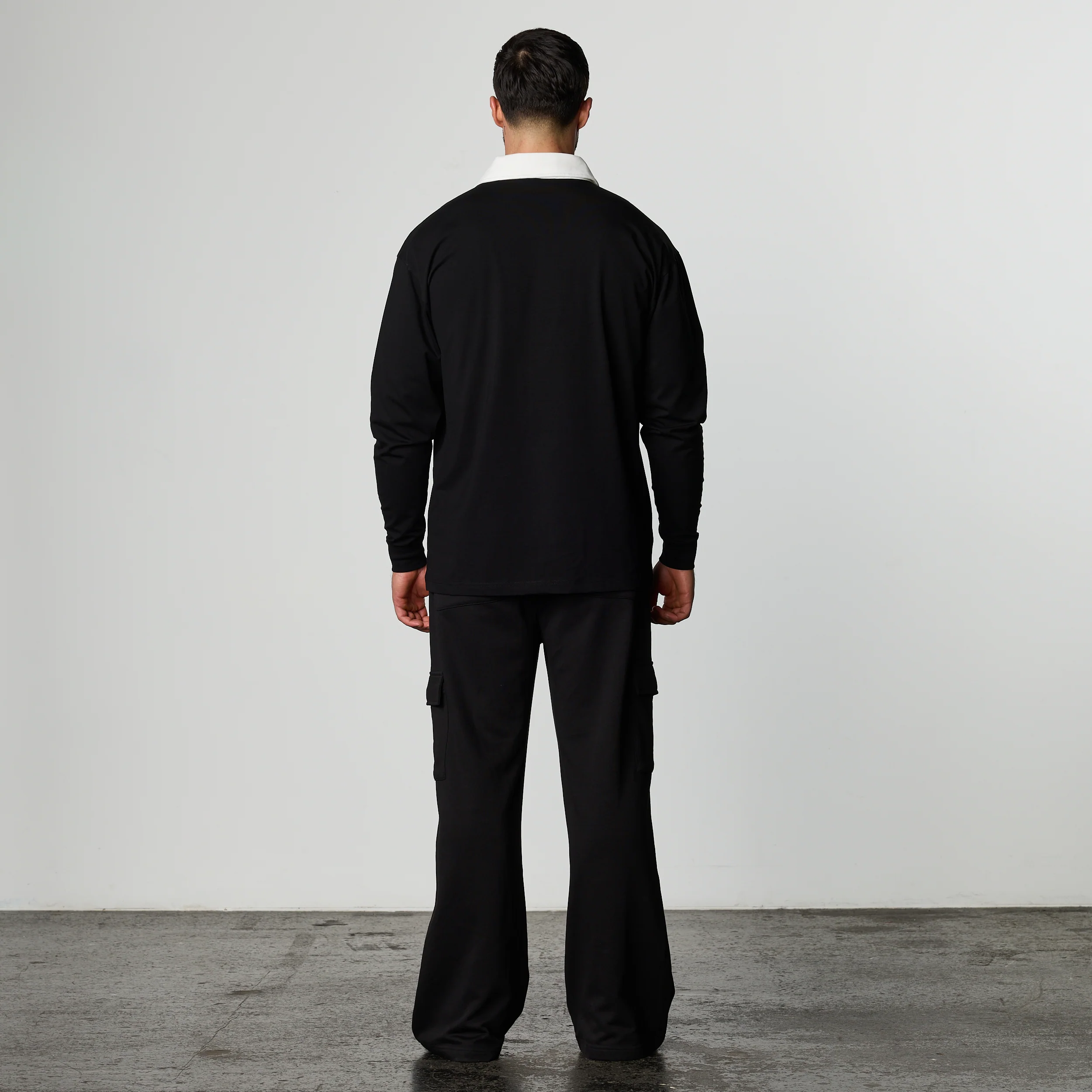Vanquish Long sleeve Oversized Rugby Polo - Image 5