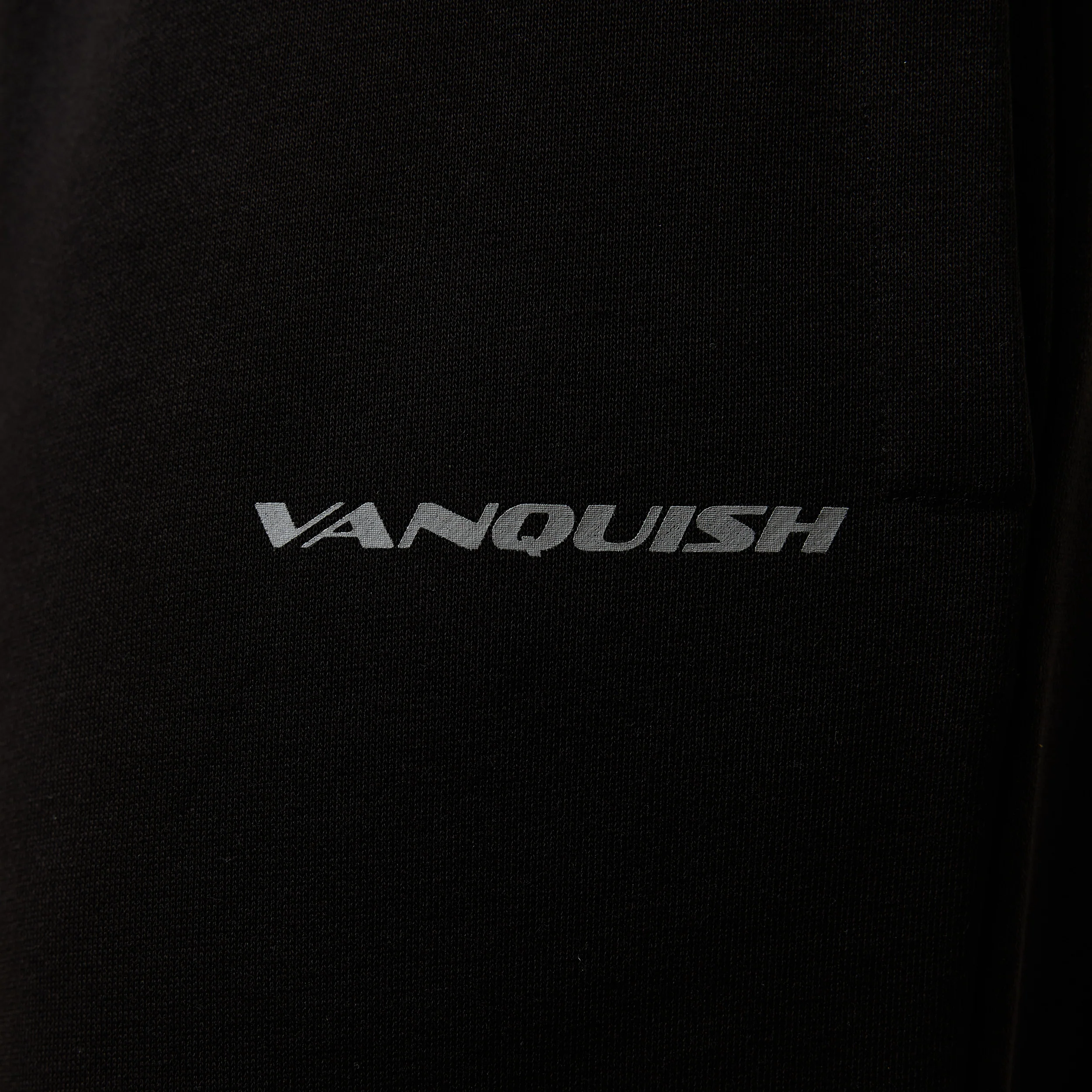 Vanquish Essential Black Straight Leg Sweatpants - Image 3
