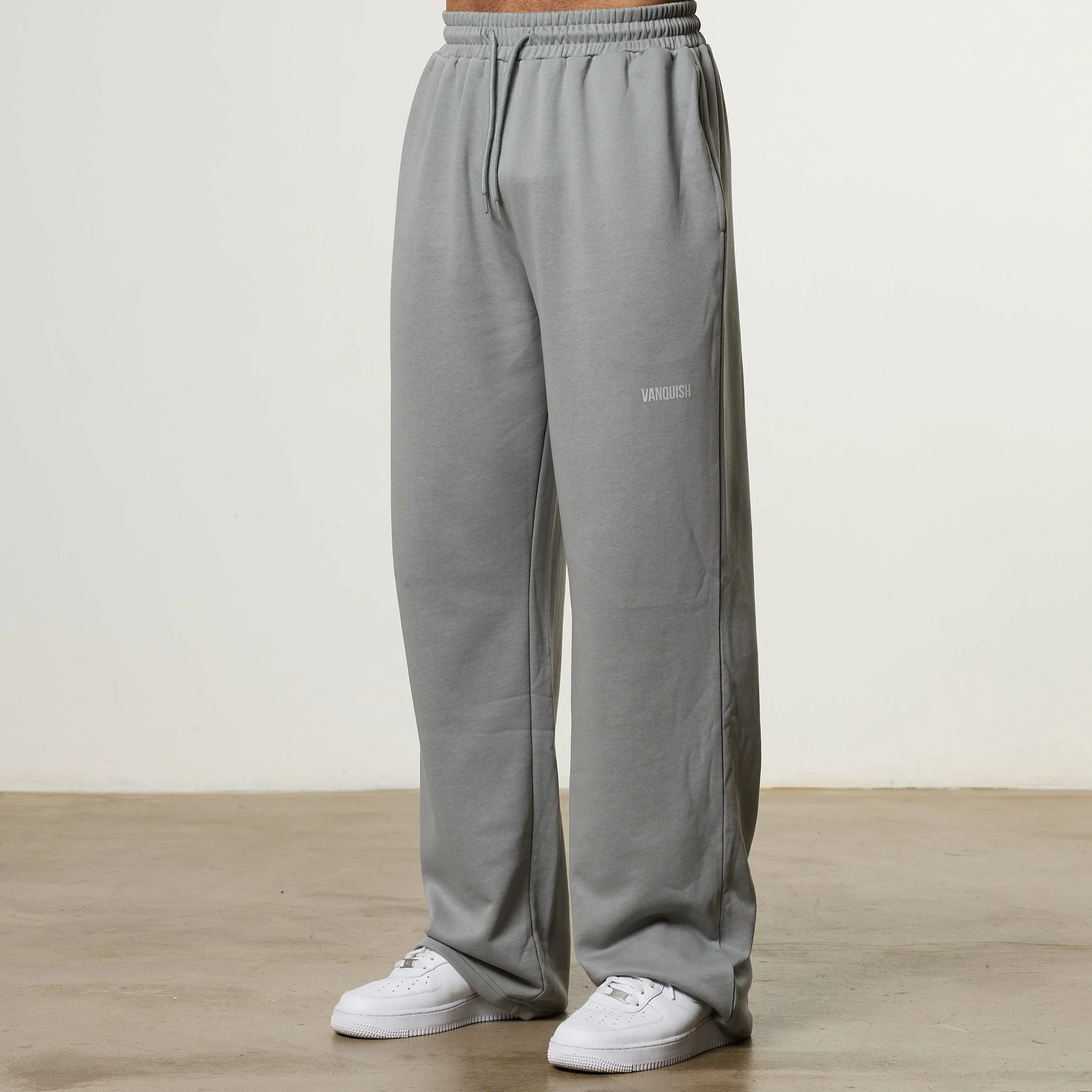 Vanquish Essential V2 Steel Grey Straight Leg Sweatpants