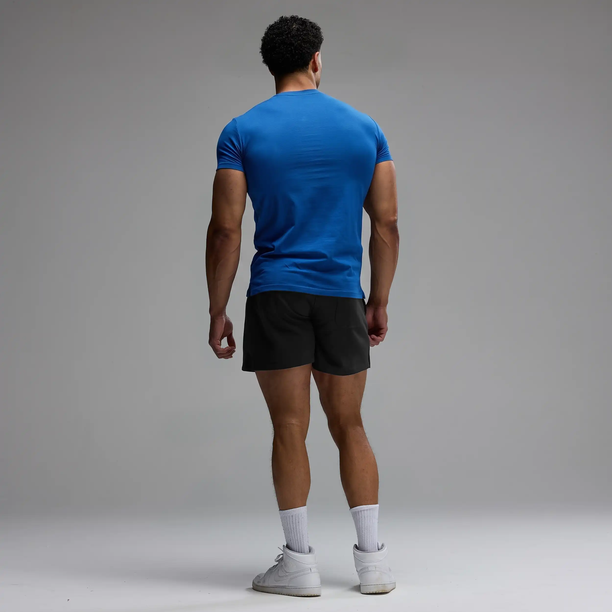 EVOLVE ARCH COBALT BLUE SLIM FIT T SHIRT - Image 5