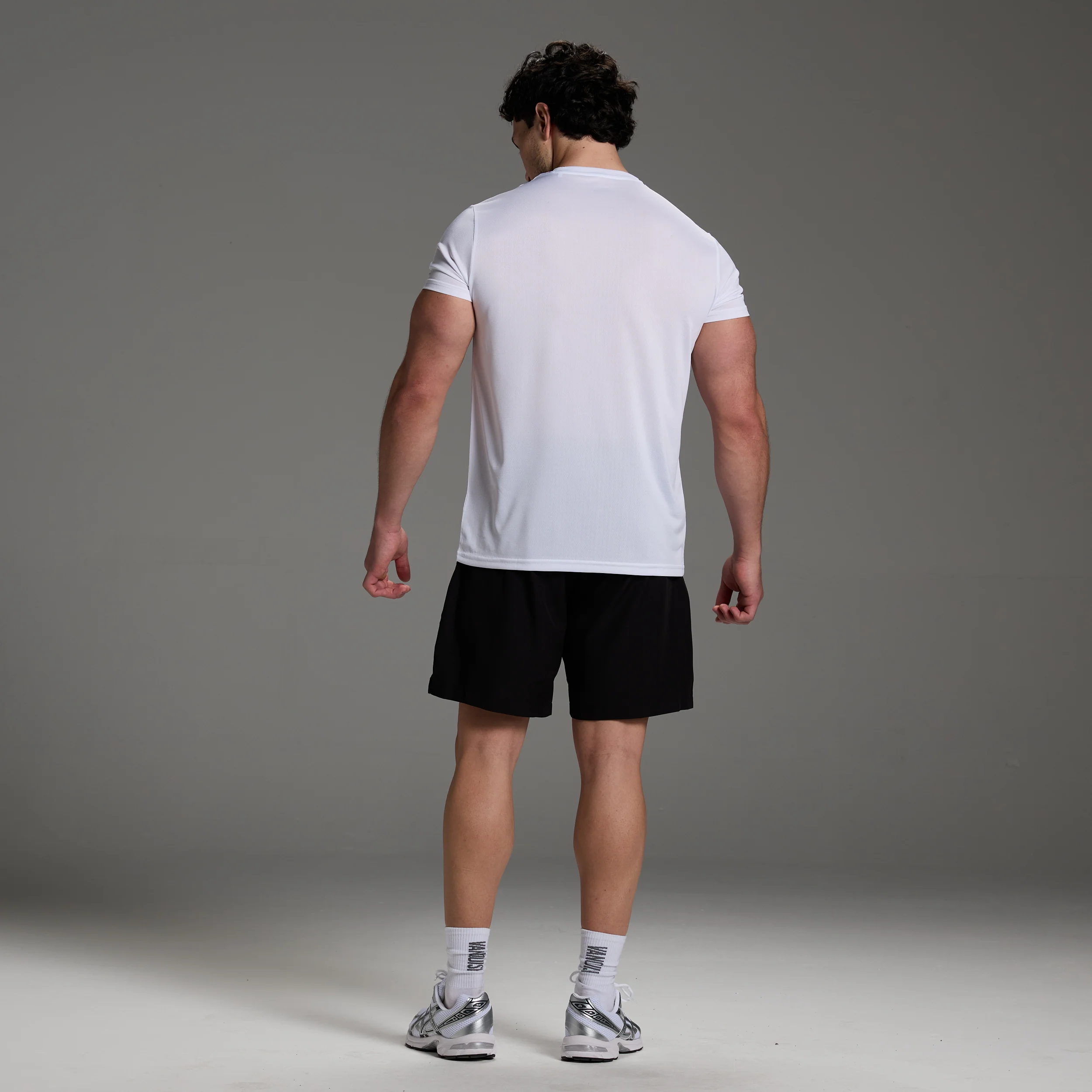 ORIGIN WHITE SLIM FIT PERFORMANCE T SHIRT - Image 5