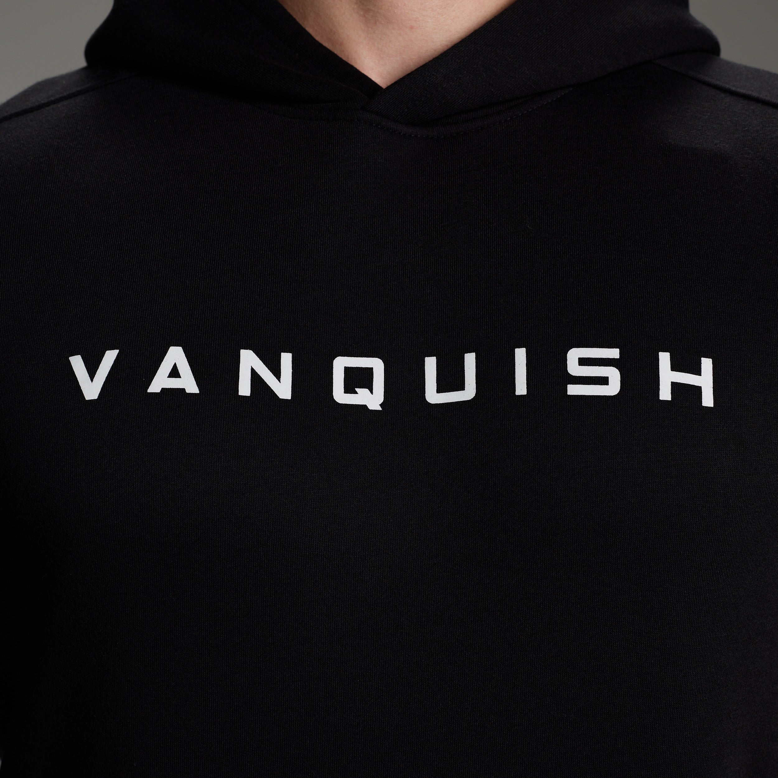 ORIGIN BLACK PULLOVER HOODIE - Image 3