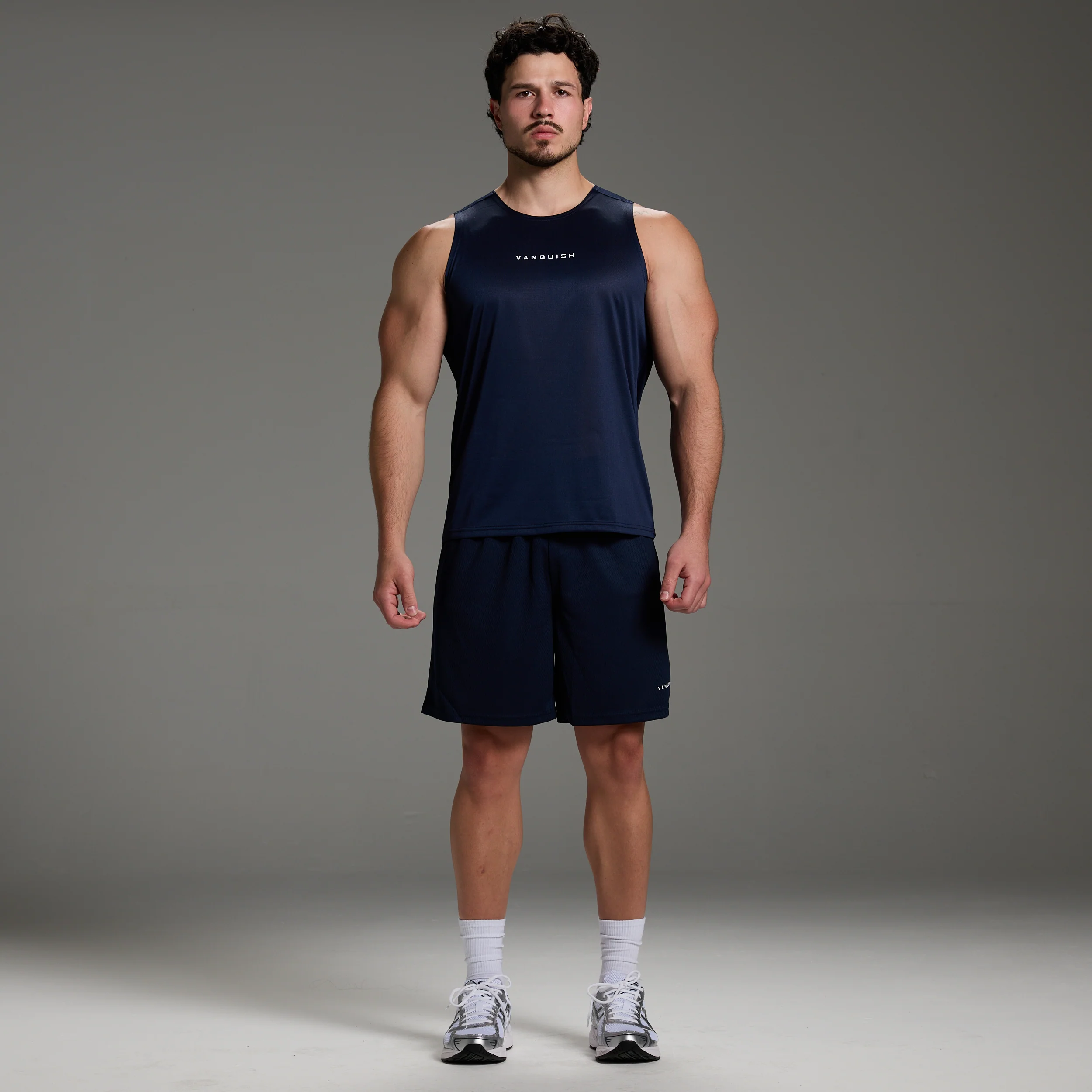 ORIGIN NAVY SLIM FIT PERFORMANCE TANK - Image 2