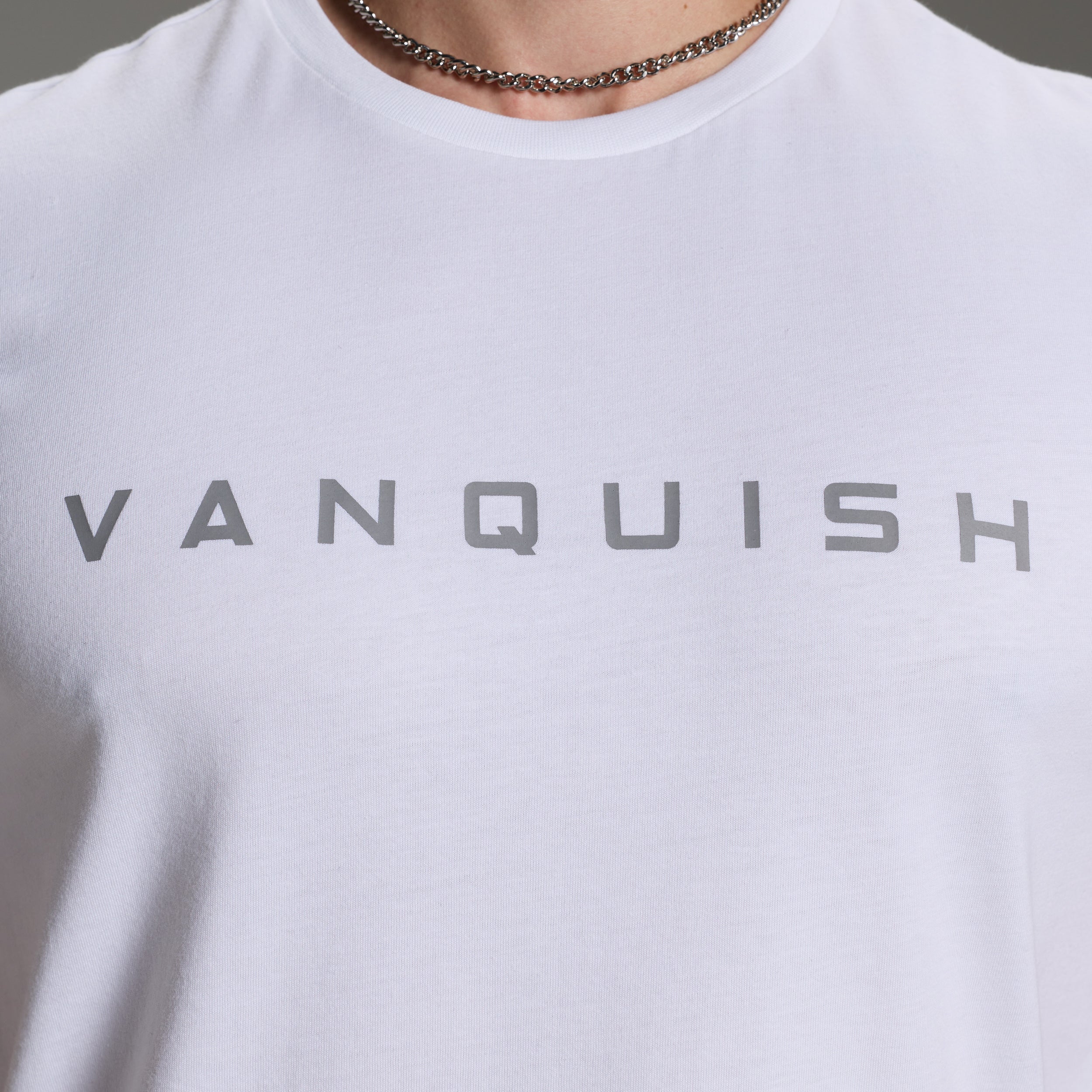 ORIGIN WHITE SLIM FIT T SHIRT - Image 3